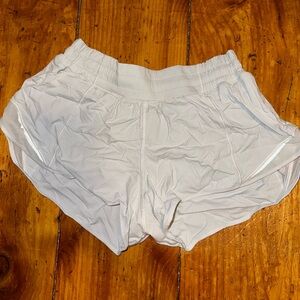 lululemon athletica Light Gray Athletic Shorts